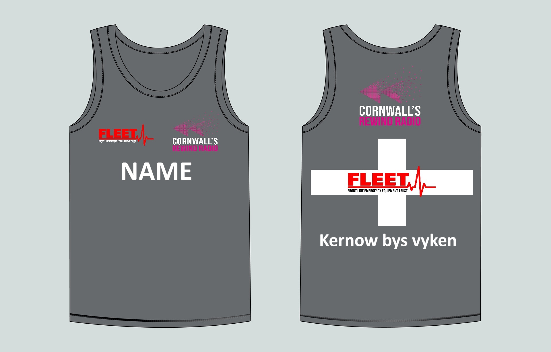 London Marathon 2026 Vest Design